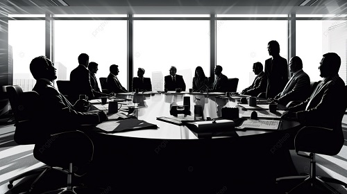 pngtree-business-meetings-at-a-conference-table-with-silhouettes-of-workers-and-image_2961694
